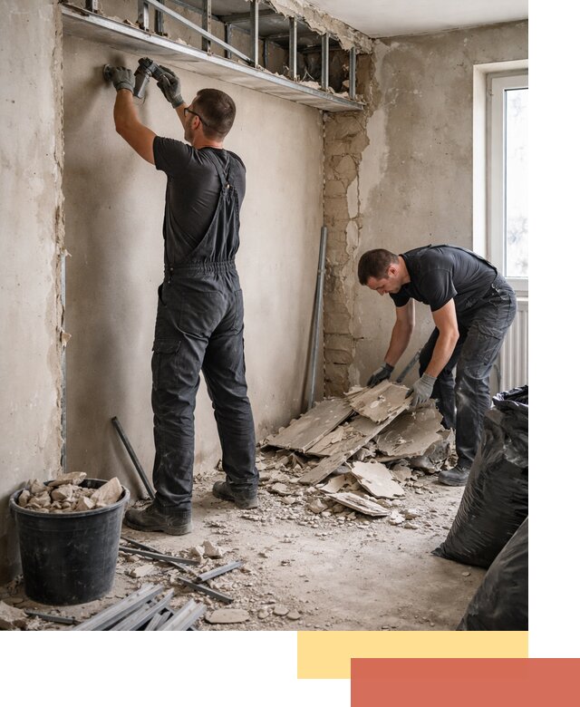 Демонтаж короба из гипсокартона в Балахне быстро и аккуратно