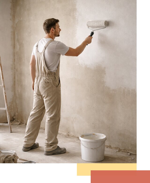 Грунтовка стен под отделку в Балахне профессиональным раствором