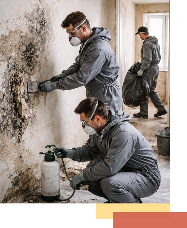 Удаление плесени со стен профессионально в Балахне