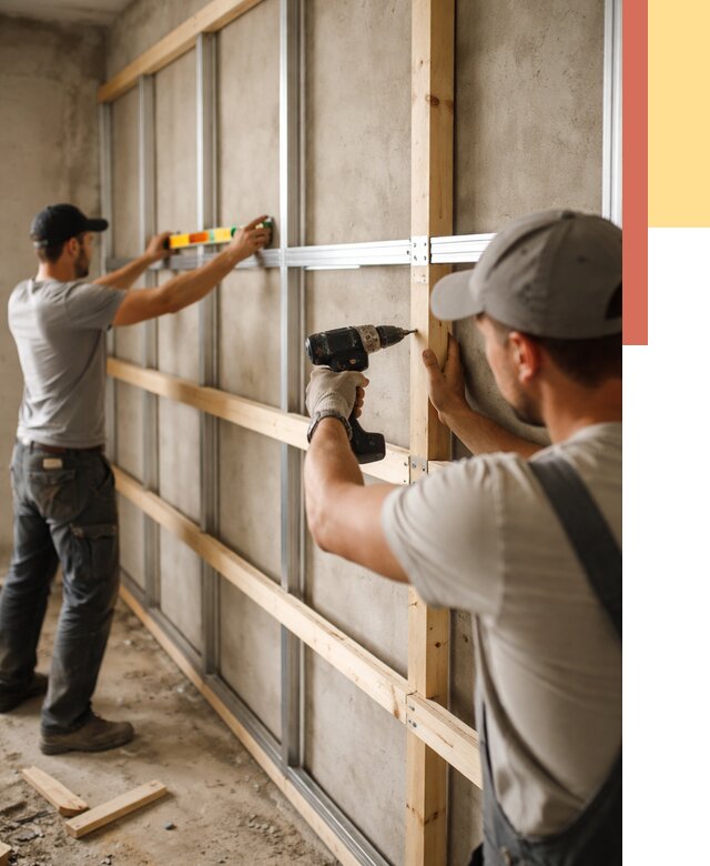 Устройство обрешетки под панели в Балахне от 2194 руб. — монтаж под ключ | ОТДЕЛОЧНИК-Блх