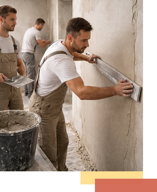 Штукатурка стен без маяков в Балахне быстро и качественно