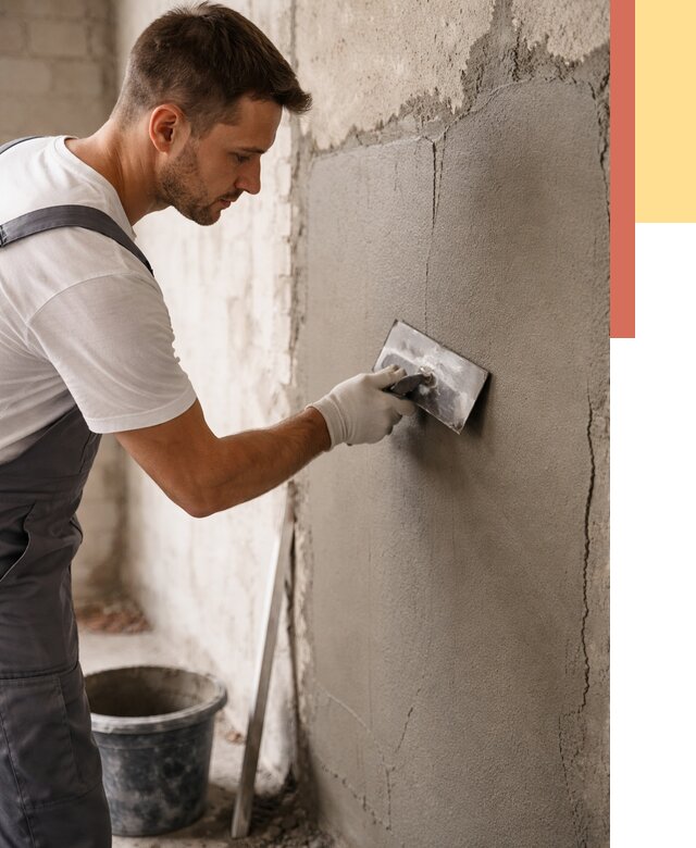 Штукатурка стен под плитку в Балахне от 4388 руб./м2 — выравнивание под плитку | ОТДЕЛОЧНИК-Блх