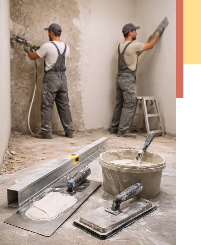 Штукатурка стен под обои в Балахне от 4702 руб./м2 — выравнивание под обои | ОТДЕЛОЧНИК-Блх