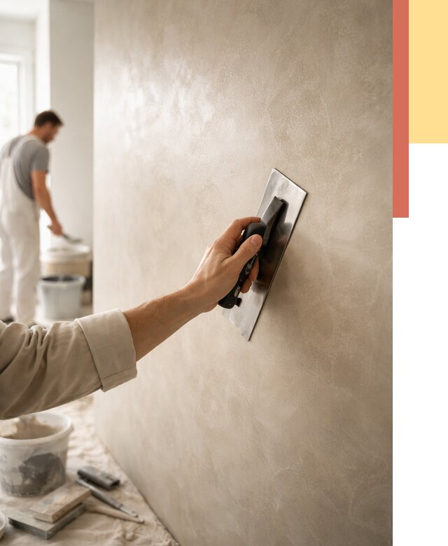 Венецианская штукатурка в Балахне от 3657 руб/м² — нанесение стен под ключ | ОТДЕЛОЧНИК-Блх