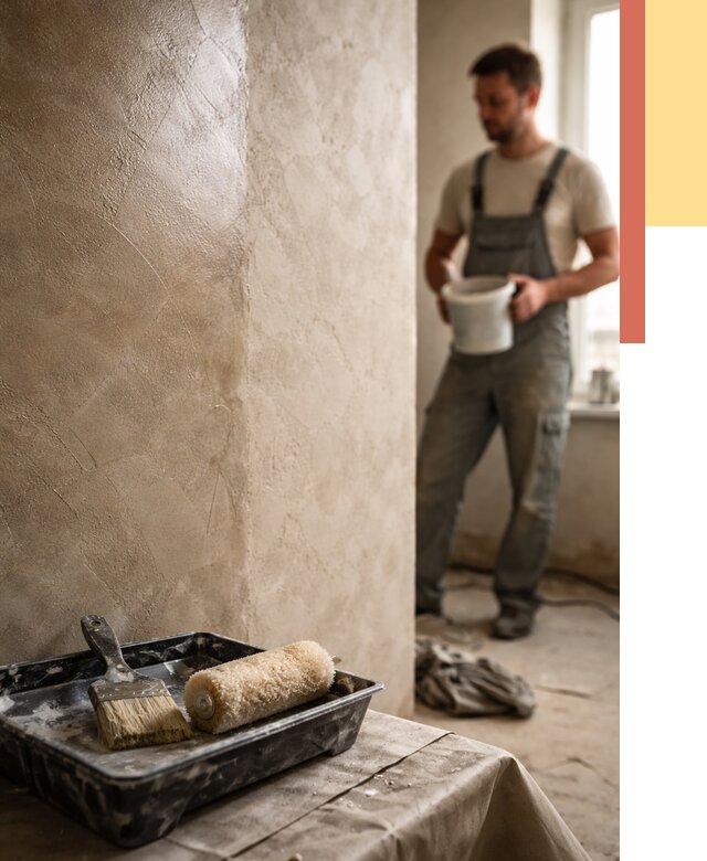 Нанесение воска на штукатурку в Балахне от 3657 руб. | Услуги ОТДЕЛОЧНИК-Блх