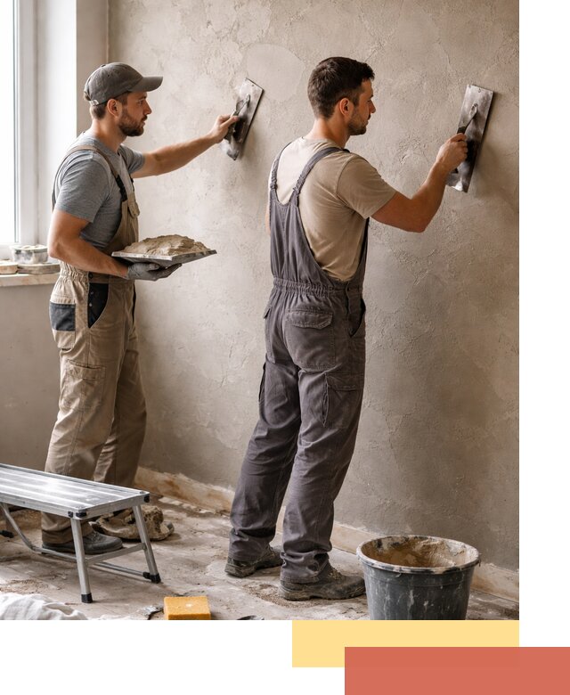 Ремонт декоративной штукатурки и восстановление фактуры в Балахне