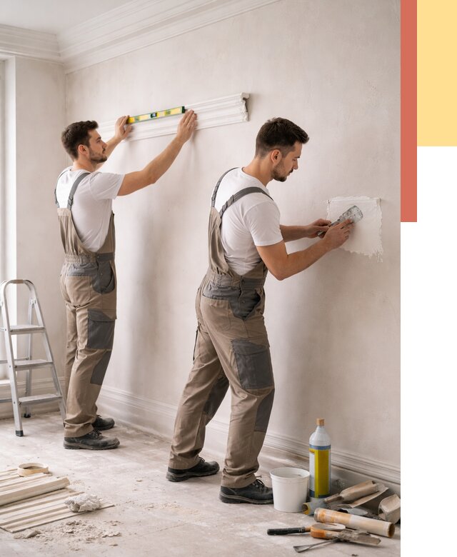 Монтаж лепнины на стены в Балахне от 4702 руб. — недорого, быстро | ОТДЕЛОЧНИК-Блх