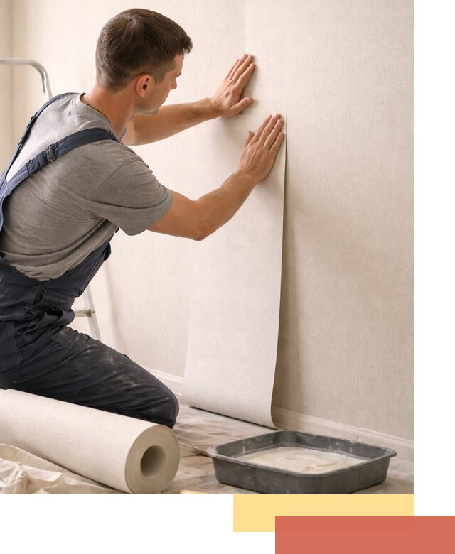 Поклейка флизелиновых обоев в Балахне качественно и быстро