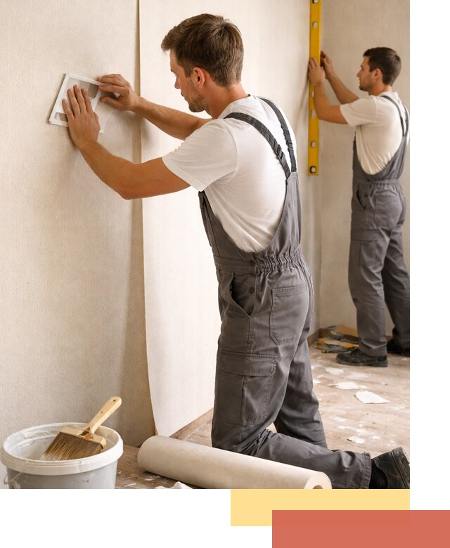 Поклейка бумажных обоев в Балахне качественно и недорого