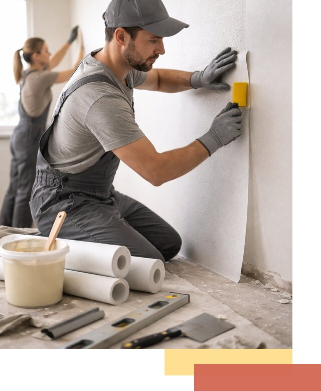 Поклейка стеклообоев профессионально в Балахне