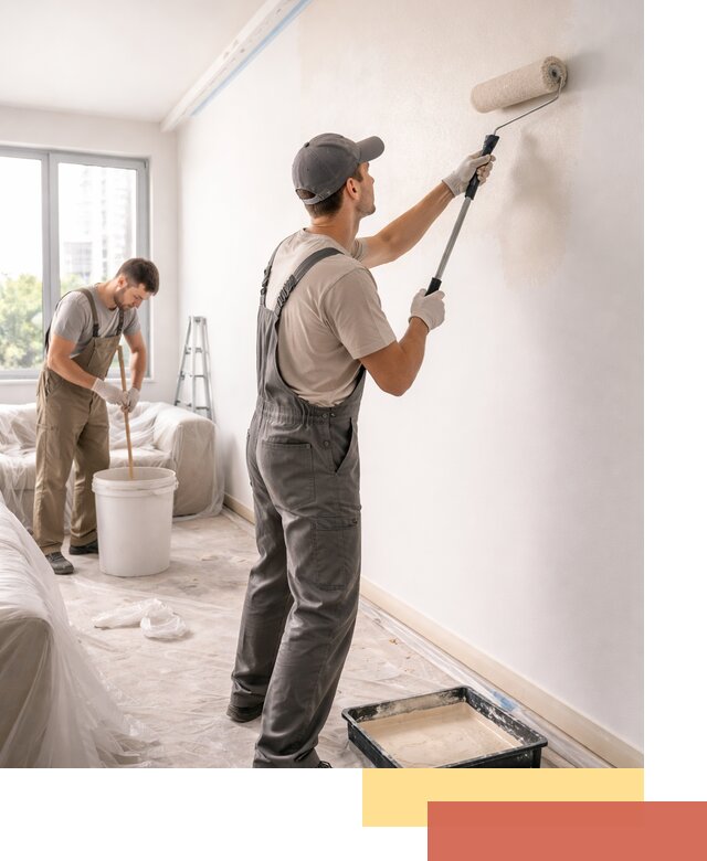 Покраска стен в офисе в Балахне — быстрый и качественный ремонт