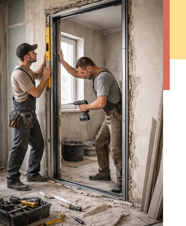 Закладка дверного проема в Балахне от 3657 руб. — быстро и недорого | ОТДЕЛОЧНИК-Блх