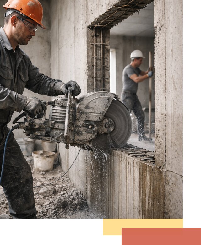 Алмазная резка проемов в Балахне быстро и точно