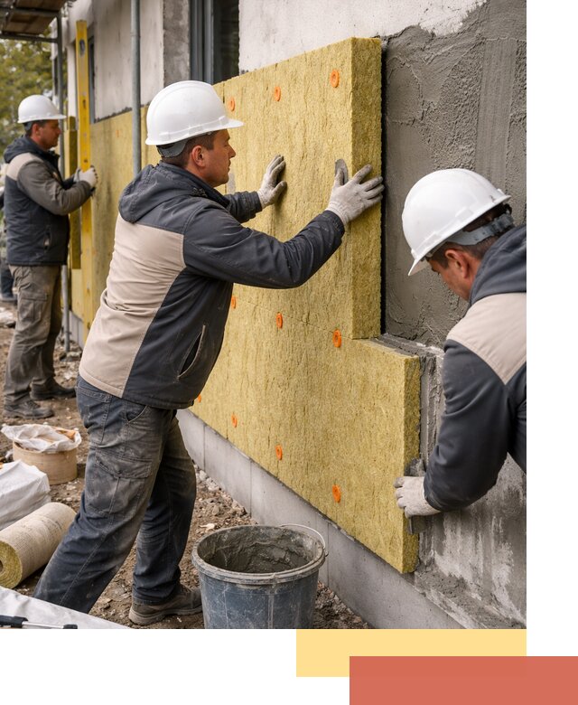 Утепление стен минватой в Балахне — тепло и звукоизоляция