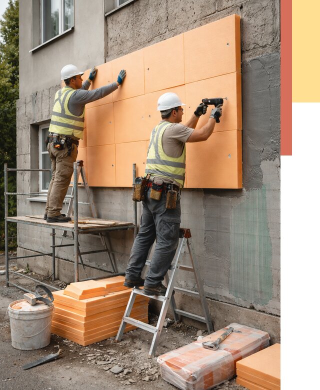 Утепление стен пеноплексом в Балахне от 1933 руб./м2 — быстро и недорого | ОТДЕЛОЧНИК-Блх