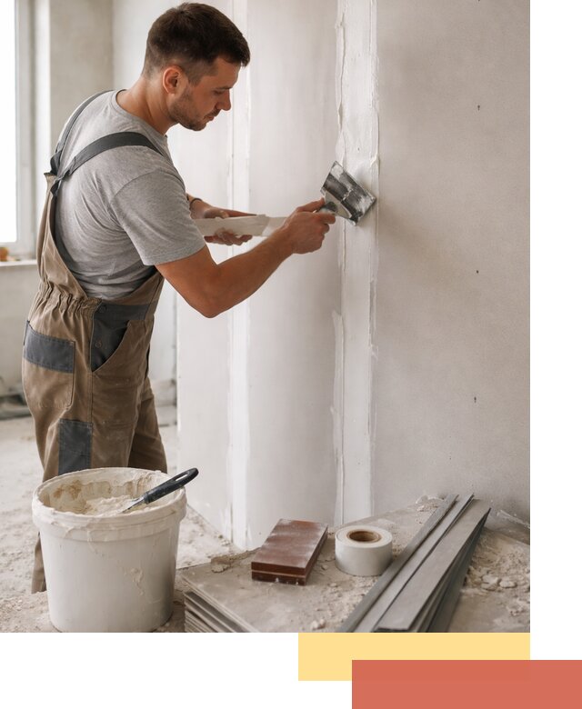 Шпаклевка перегородок из гипсокартона в Балахне качественно и быстро