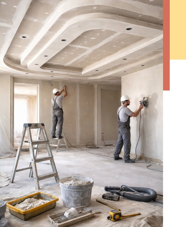 Многоуровневый потолок из гипсокартона в Балахне от 784 руб. под ключ | ОТДЕЛОЧНИК-Блх