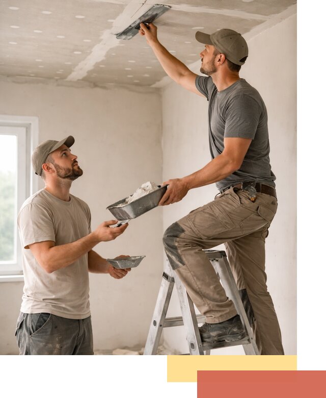 Шпаклевка потолка из гипсокартона в Балахне качественно и быстро