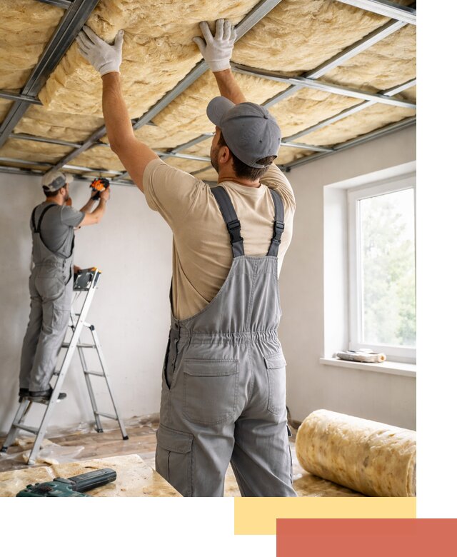 Утепление потолка под ключ в Балахне качественно и быстро