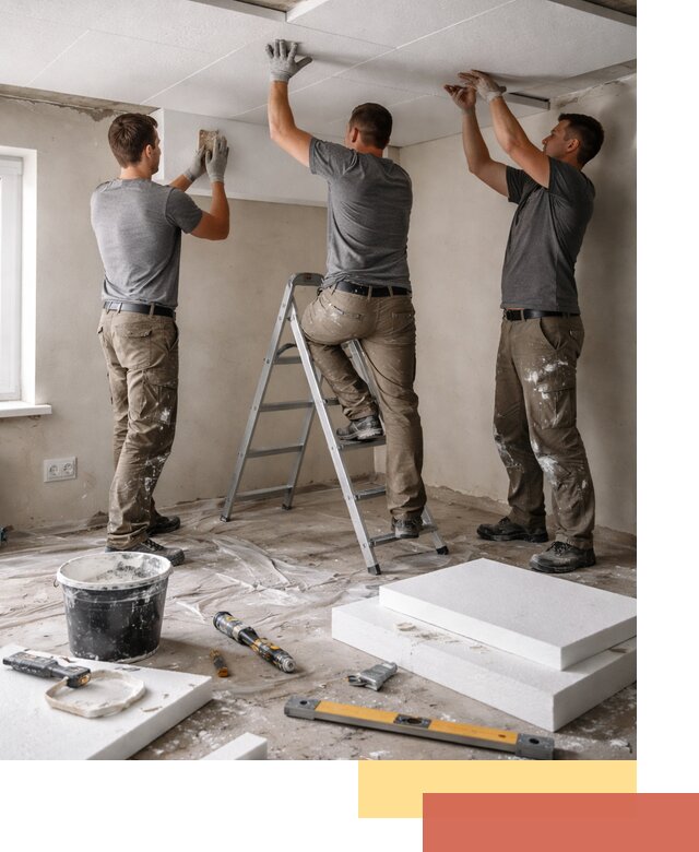 Утепление потолка пенопластом в Балахне быстро и качественно